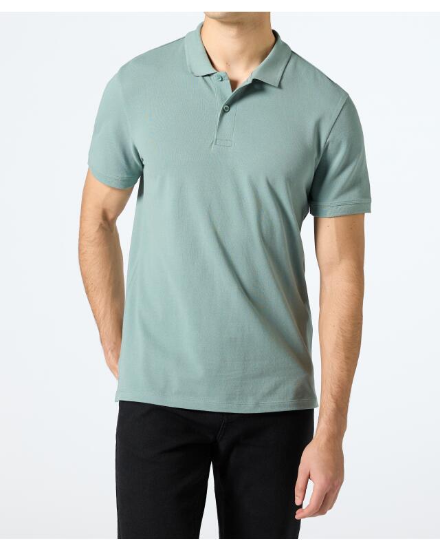 Polo classique homme, vert (KiK Klassisches Poloshirt (grün)) — KiK, produit allemand authentique au Maroc