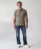 Klassisches Poloshirt Khaki