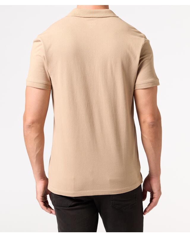 Polo classique homme, marron doux (KiK Klassisches Poloshirt (softbraun)) — KiK, produit allemand authentique au Maroc