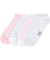 Sneakersocken grau/rosa
