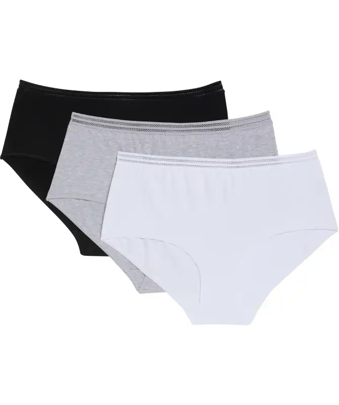 Slips mit ausgefallenem Gummibund