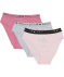 Slips mit Schriftzügen altrosa