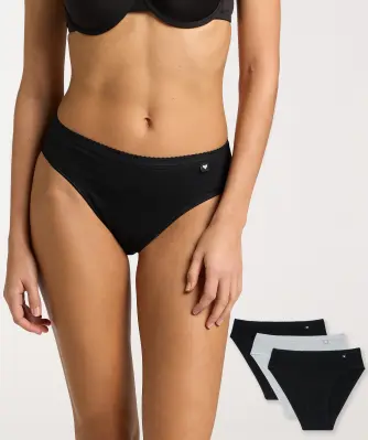 Slips mit Herz-Aufnäher