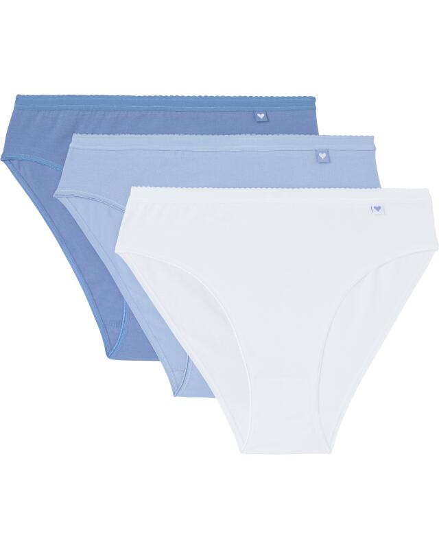 سراويل داخلية برقعة قلب للنساء، أزرق جينز (KiK Slips mit Herz-Aufnäher (jeansblau)) — KiK, منتج ألماني أصلي في المغرب