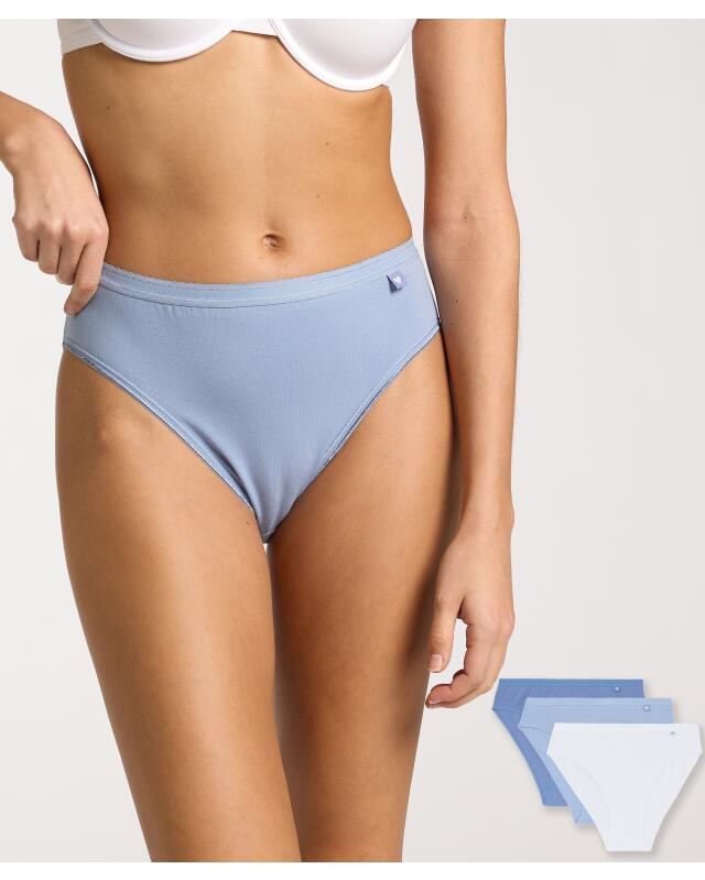 سراويل داخلية برقعة قلب للنساء، أزرق جينز (KiK Slips mit Herz-Aufnäher (jeansblau)) — KiK, منتج ألماني أصلي في المغرب
