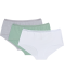 Hipster met een opvallende elastische tailleband groen