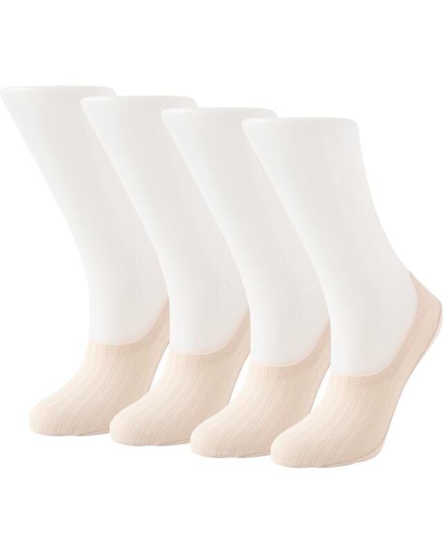 No-show socks for women, skin tone (KiK Füßlinge (haut)) — KiK, authentic German product in Morocco