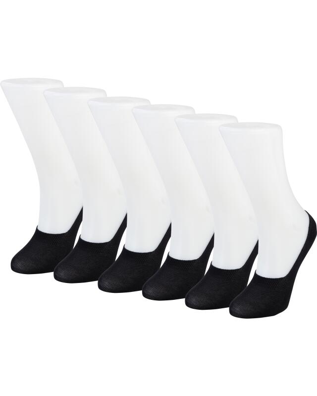 Socquettes antidérapantes femme, noir (KiK Füßlinge Anti-Slip (schwarz)) — KiK, produit allemand authentique au Maroc