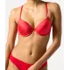 Super push-up podprsenka červená