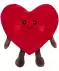 Plüschtier Herz rot