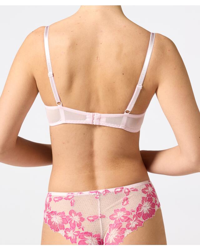 Soutien-gorge à armatures à dentelle bicolore femme, rose clair (KiK Bügel-BH mit zweifarbiger Spitze (hellrosa)) — KiK, produit allemand authentique au Maroc