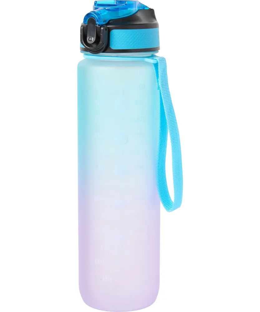 Trinkflasche 1L LITKOTA 1 Liter Wasserflasche Mit Strohhalm – BPA-frei, Auslaufsicher & Wiederverwendbar
