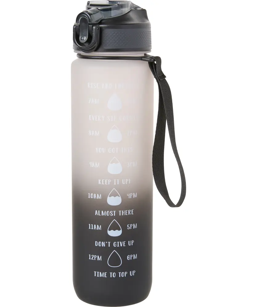 Trinkflasche 1L LITKOTA 1 Liter Wasserflasche Mit Strohhalm – BPA-frei, Auslaufsicher & Wiederverwendbar