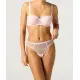 Balconette-BH + Panty mit Mesh