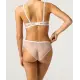 Balconette-BH + Panty mit Mesh
