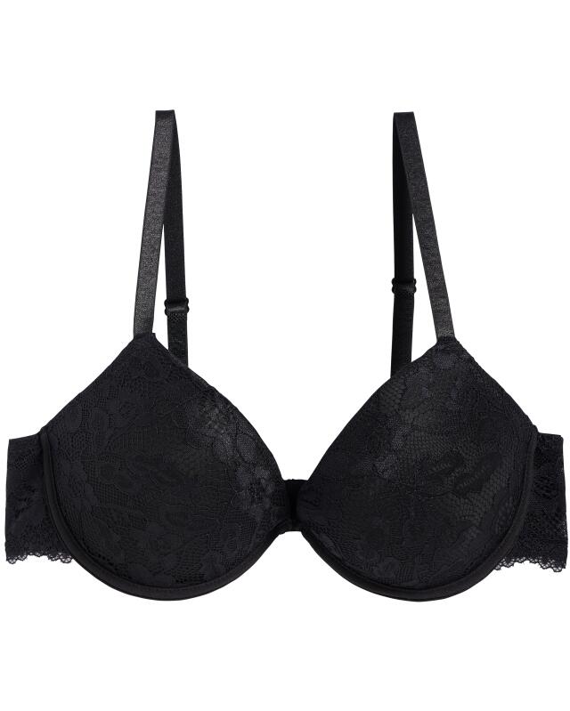 Push-up bra for women, black (KiK Push-up-BH (schwarz)) — KiK, authentic German product in Morocco