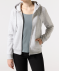 Sweatjacke in Melange grau melange