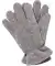 Handschuhe in Melange hellgrau