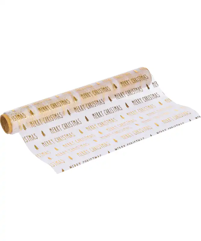 Organza decoratiestof Kerst
