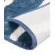 Badematte mit Streifen