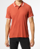 Poloshirt mit Kontraststreifen rostbraun
