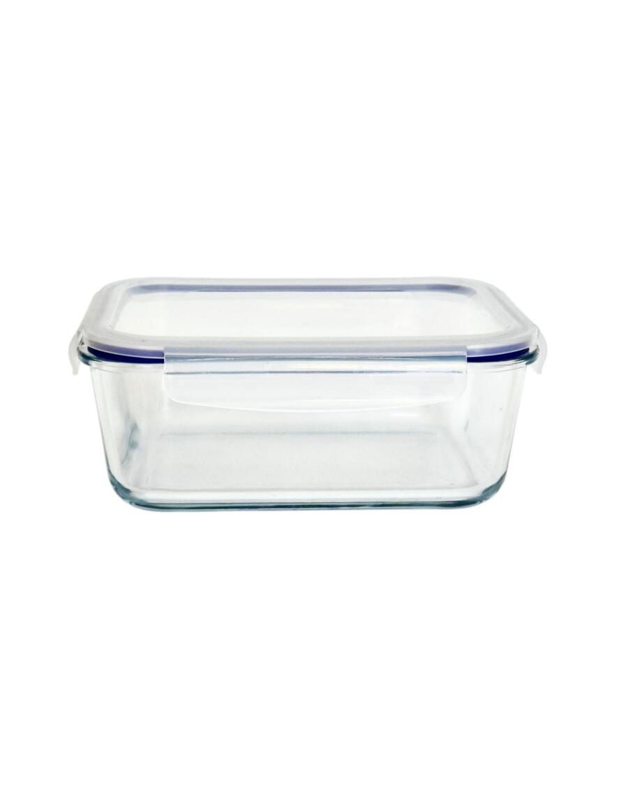 Glas-Frischhaltedose multifunktional, weiß