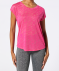 Sport-Shirt Ausbrenner pink
