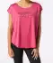 Meliertes Sport-Shirt pink melange