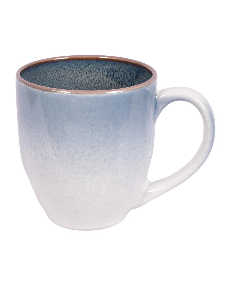Tasse mit Farbverlauf, blau