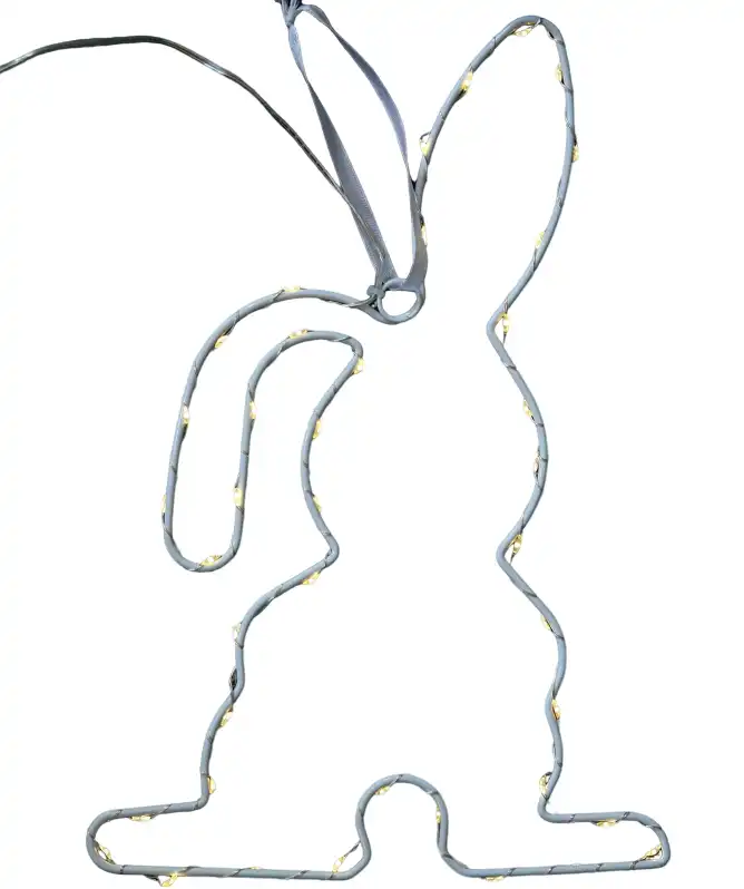 Pasen LED raamdecoratie