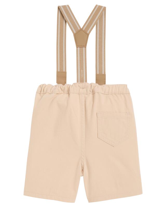 Shirt + shorts with braces for baby boys, natural (KiK Hemd + Shorts mit Hosenträgern (naturfarben)) — KiK, authentic German product in Morocco