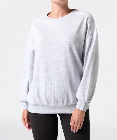 Sport-Sweatshirt meliert
