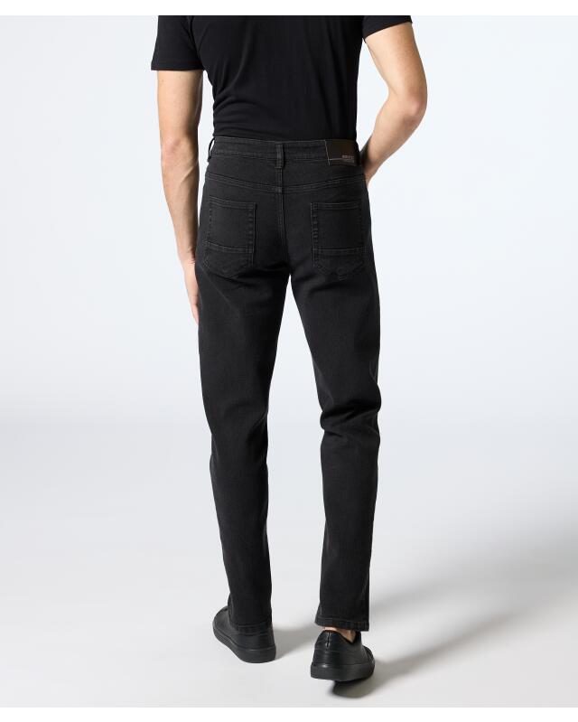 Jean basique homme, jean noir (KiK Schwarze Basic Jeans (Denim black)) — KiK, produit allemand authentique au Maroc