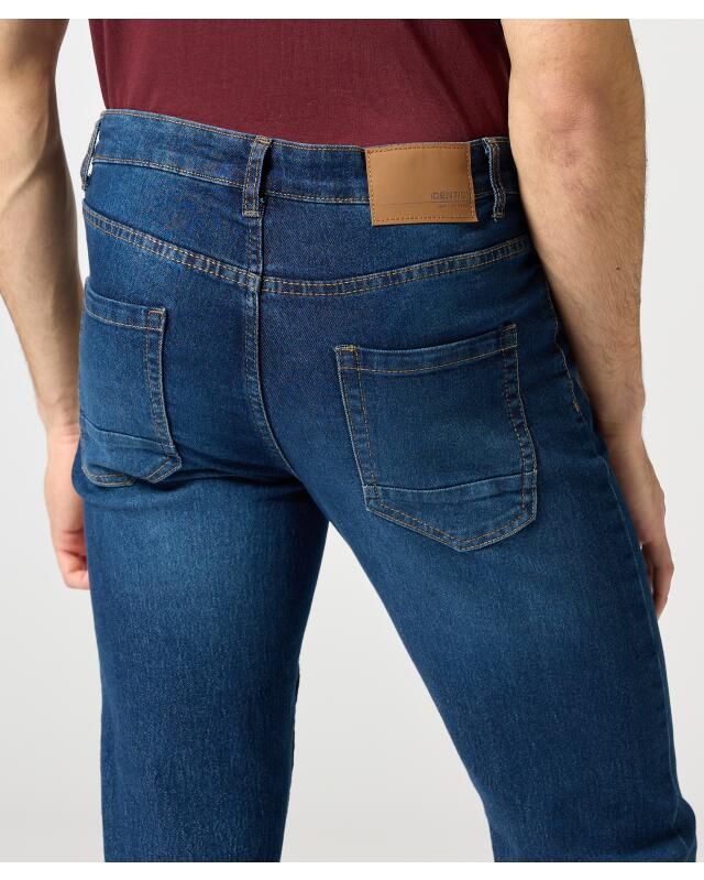 Jean basique longueur 32 homme, jean foncé (KiK Basic Jeans 32er-Länge (jeansblau dunkel)) — KiK, produit allemand authentique au Maroc