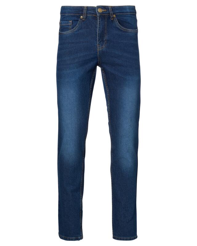 Jean basique longueur 32 homme, jean foncé (KiK Basic Jeans 32er-Länge (jeansblau dunkel)) — KiK, produit allemand authentique au Maroc