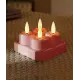 Dobíjecí čajové svíčky LED