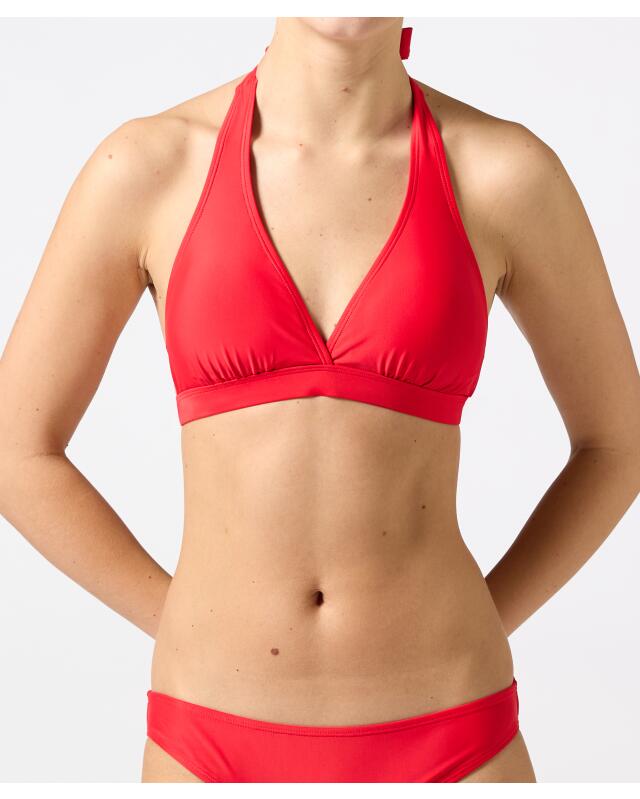 Haut de bikini triangle femme, rouge (KiK Triangel-Bikini-Oberteil (rot)) — KiK, produit allemand authentique au Maroc
