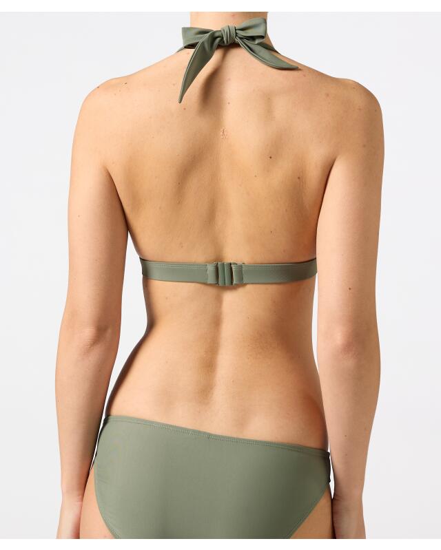 Haut de bikini triangle femme, kaki clair (KiK Triangel-Bikini-Oberteil (hellkhaki)) — KiK, produit allemand authentique au Maroc