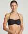 Bandeau-Bikini-Oberteil schwarz