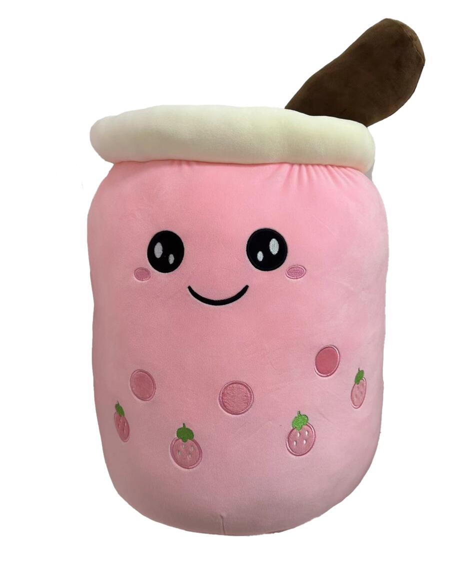 Plüschtier Bubble Tea pink