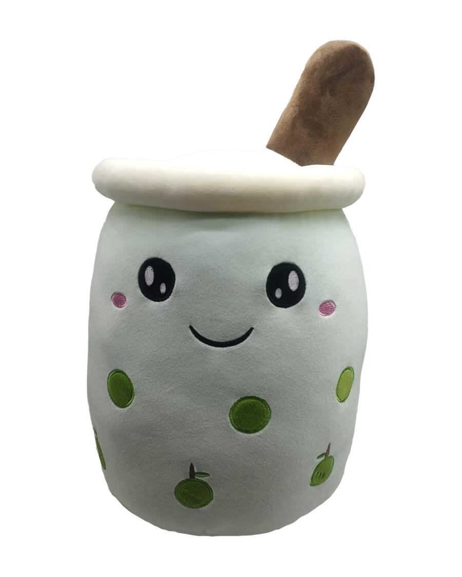 Plüschtier Bubble Tea hellgrün