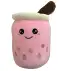 Plüschtier Bubble Tea pink