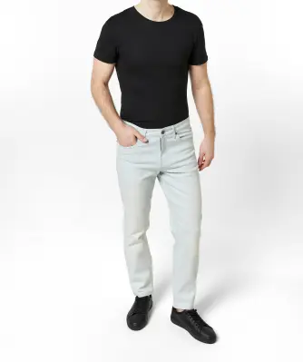 Basic jeans met lente maat 32