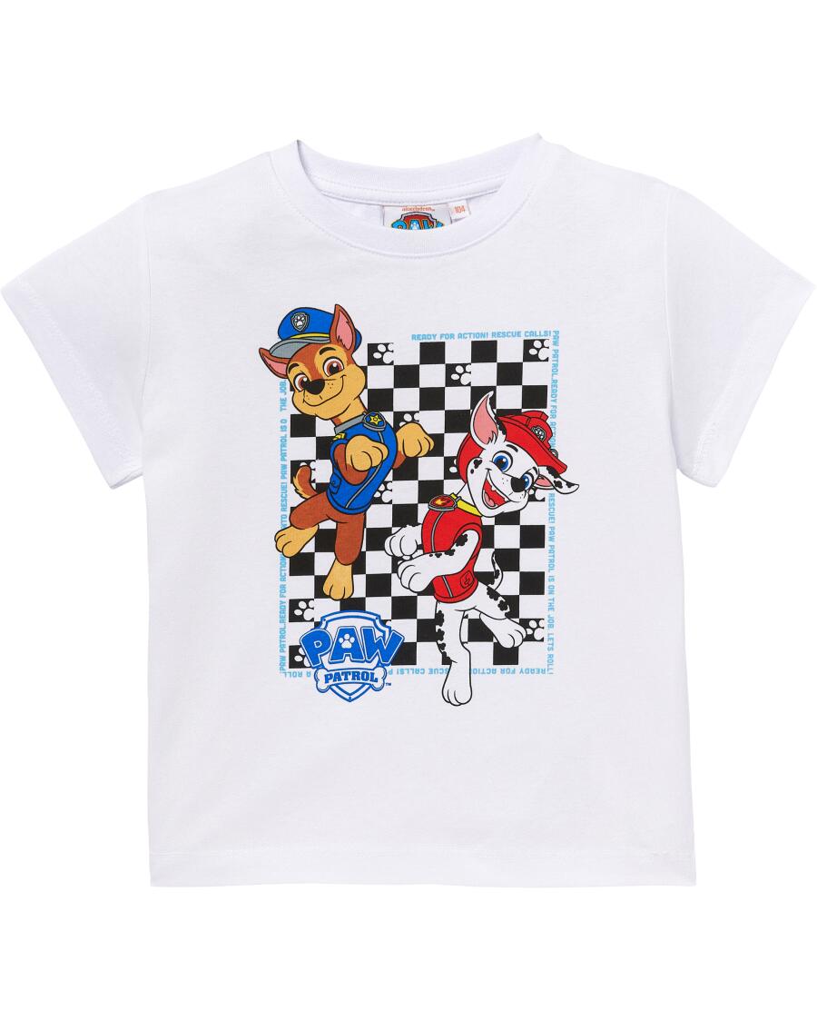 T-Shirt aus Baumwolle weiß