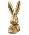 Zając dekoracyjny złoty
