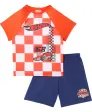 dunkelblau/orange