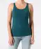 Tanktop mit Stretchanteil petrol