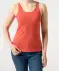 Tanktop mit Stretchanteil rot