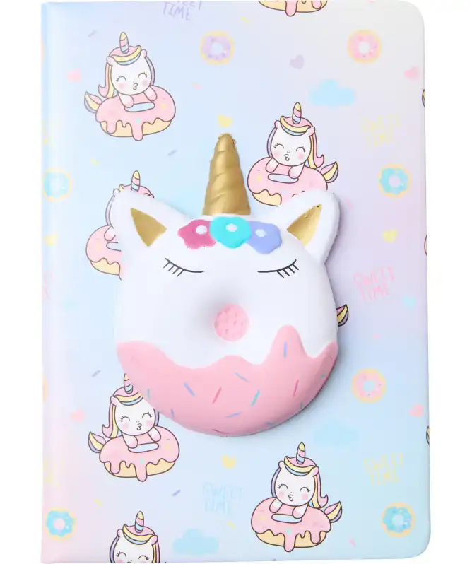 Notitieboekje met squishy