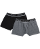 Bokserki czarny melanż